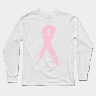 Breast Cancer Awareness Ribbon 1 Long Sleeve T-Shirt